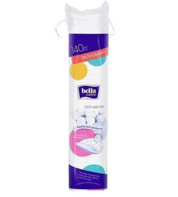 Ватные диски круглые Bella Cotton 140шт