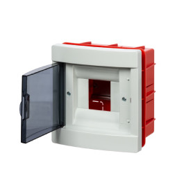 Бокс ЩРВ-ПМ-4 модуля, встраиваемый, АБС-пластик, IP40 Народный TDM SQ0921-0002