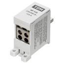 Клемма распределительная на DIN-рейку КР-125 1П 125А (4х16мм²) TDM SQ0823-0116 (SQ0823-0116) 