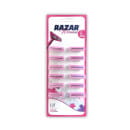 Бритвы Одноразовые RAZAR 2 для женщин 1шт