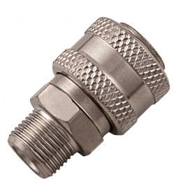 Соединение быстросъемное ("мама") внешняя резьба 3/8" (2 шт.) Stels 57057