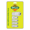 Набор быстросъемных соединений (5 шт.) DYLLU DTQP3670 (DTQP3670) 