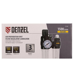 Блок подготовки воздуха 1/4" FLR1500 Denzel