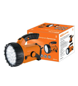 Фонарь светодиодный "Прожектор", аккумуляторный 23+18 LED, поворотная ручка и подставка, 28 лм/Вт TDM SQ0350-0036