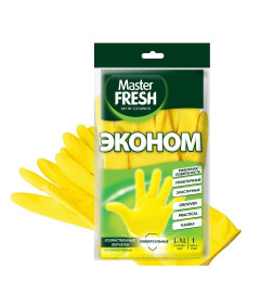 Перчатки хозяйственные латексные Master FRESH L-XL (1 пара)