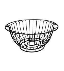 Ваза для фруктов Fanhoff 30*14 см, 108803 сталь