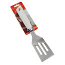 Лопатка с прорезями Fanhoff "Diamond" 26*5 см, 104942 нержавеющая сталь, пластик (00104942) 