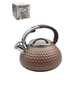 Чайник Fanhoff 3,0 л, 19 см FH-69686 Brown нержавеющая сталь