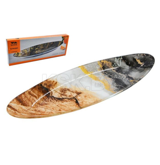 Блюдо Lavenir 30*10,5 см, BT0012-DD285 стекло (00110762) 