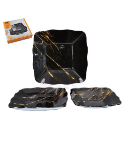 Набор салатников (3пр.) Lavenir 15*15/17,5*17,5/20*20 см, S3127/3-DD335 стекло