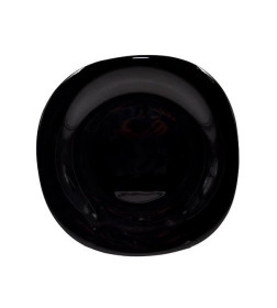 Тарелка десертная Lavenir HoReCa "Square soft color" 20*20 см, 8,5" LFP-85 BLACK стеклокер.