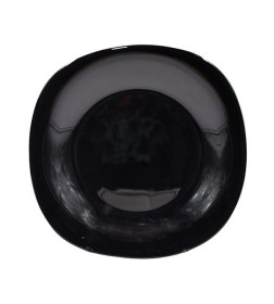 Тарелка обеденная Lavenir HoReCa "Square soft color" 22,5*22,5 см, 9,5" LFP-95 BLACK стекл.