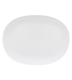 Блюдо Lavenir HoReCa "Square soft" 33*24 см, 14" LFYP-140 WHITE стеклокерамика