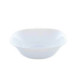 Салатник Lavenir HoReCa "Square soft" 770 мл, 17 см, 7,5" LFW-75 WHITE стеклокерамика
