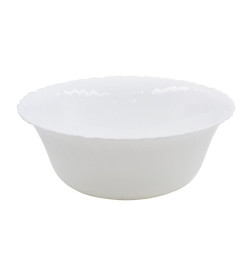 Салатник Lavenir HoReCa "Wave light" 1150 мл, 20 см, 8" LHKW-80 WHITE стеклокерамика