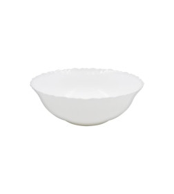 Салатник Lavenir HoReCa "Wave light" 700 мл, 17,5 см, 7" LHW-70 WHITE стеклокерамика