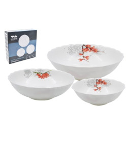 Набор салатников (3пр.) Lavenir "Сказка" 460/680/1000 мл, 6/7/8 см 3PCS HKW A9-16003-2