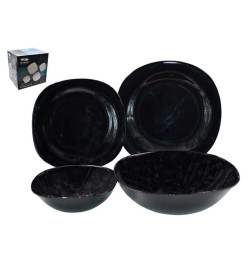 Столовый набор (19пр.) Lavenir "Square soft color" 450/1270 мл, 23/19,5/15/21 см 19PCLFP BLACK