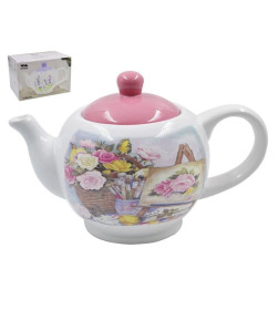 Чайник Lavenir "Акварель" 950 мл, 23,5*13,5*14,6 см HC700-P01 доломит