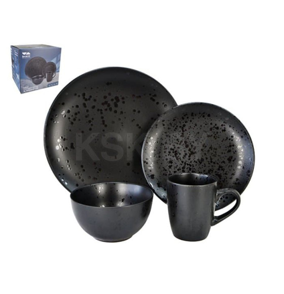 Столовый набор (16 пр.) Lavenir 610/360 мл, 27/20/14 см ст16-9118BL керамика (00111291) 
