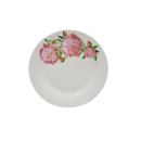 Тарелка десертная Eclipse "Пионы" 20,5 см, 8" т8-7435  (эконом) фарфор (84800) 