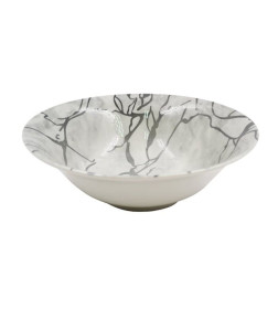 Салатник Lavenir "Серый мрамор" 590 мл, 18 см, 7" сгк7-5573 гладкий край фарфор