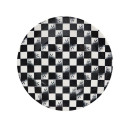 Тарелка десертная Lavenir "Мозайка" 18 см, 7" тгк7-1504 гладкий край фарфор (00104202) 