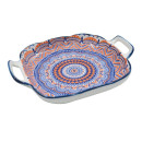 Блюдо Lavenir "Золотой рассвет" 23,5*18,5 см, 10" (98308) фарфор (98308) 