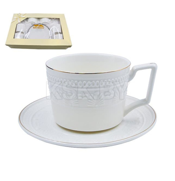 Набор в коробке (12 пр.) "Пломбир" 220 мл, 14 см, 520-060 фарфор Lavenir (00110574) 