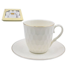 Набор в коробке (12 пр.) Lavenir "Пломбир" 240 мл, 15 см, 830-060 фарфор