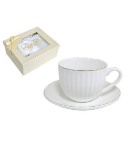 Набор в коробке (2 пр.) Lavenir "Пломбир" 210 мл, 13,5 см, TC69A-GL1 2G фарфор