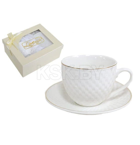 Набор в коробке (2 пр.) Lavenir "Престиж" 210 мл, 13,5 см, TC69M-GL1 2G фарфор (71357) 