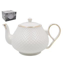 Чайник заварочный Lavenir "Престиж" 935 мл, 22*14 см, GC01-E TP (TC69M-GL TP) фарфор
