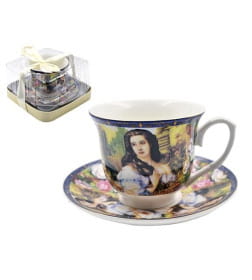 Набор в коробке (2 пр.) Lavenir "Мадонна" 220 мл, 14 см, C109-889 2PVC фарфор