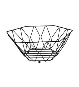 Ваза для фруктов Fanhoff 25*23*10 см, 108805 сталь