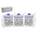 Набор банок (3 пр.) Lavenir "Прованс" 240 мл, 8 см HC520-K20 доломит (64762) 
