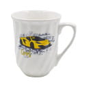 Кружка Lavenir "Крутая машина" 225 мл, к9w-7224 эконом фарфор (99788) 