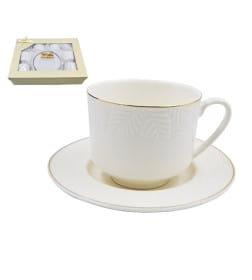 Набор в коробке (12 пр.) Lavenir "Пломбир" 210 мл, 13 см, 130-060 фарфор