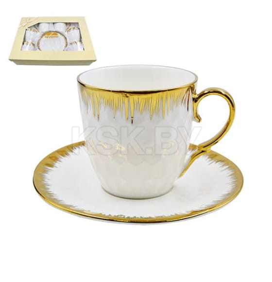 Набор в коробке (12 пр.) Lavenir 250 мл, 15 см, 333-683 фарфор (00110617) 