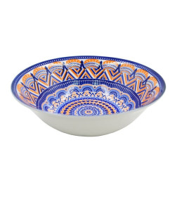 Салатник Lavenir "Золотой рассвет" 20 см, 8" сгк8-9207 гладкий край фарфор