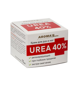 Крем для рук и ног Aroma Saules UREA 40%, 75 мл
