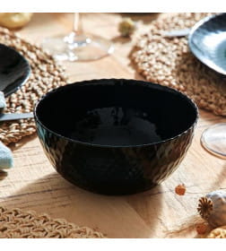 Салатник "Pampille Black" Q4621 (13см)