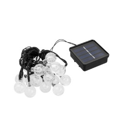 Гирлянда на солнечной батарее ССГ-154 "Шарики" 2.7 м, 20 LED, многоцветный, IP54 TDM SQ0330-0201