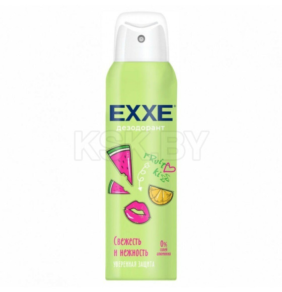 Дезодорант-спрей Женский EXXE Fruit kiss Свежесть и нежность 150 мл (6)