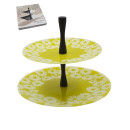 Ваза для фруктов 2-х ярусная круглая "Ромашка" 94220 (94220) 