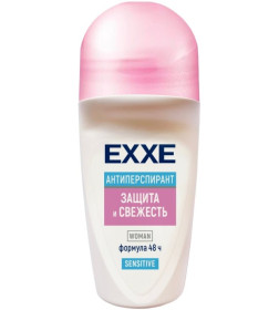 Антиперспирант роликовый женский EXXE "Защита и свежесть" Sensitive 50 мл