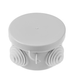 Коробка распаечная ОП 65х40 мм, крышка, IP54, 4 входа TDM SQ1401-0501