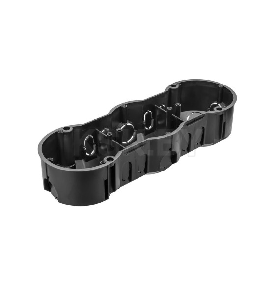 Коробка установочная СП 3-х местная 212х70х45 мм, саморезы, IP20 TDM SQ1402-1919 (SQ1402-1919) 