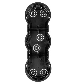 Коробка установочная СП 3-х местная 212х70х45 мм, саморезы, IP20 TDM SQ1402-1919