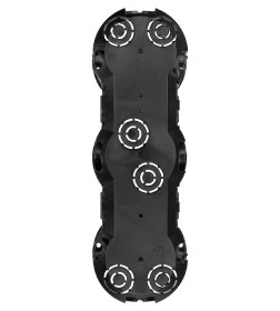 Коробка установочная СП 3-х местная 212х70х45 мм, саморезы, IP20 TDM SQ1402-1919